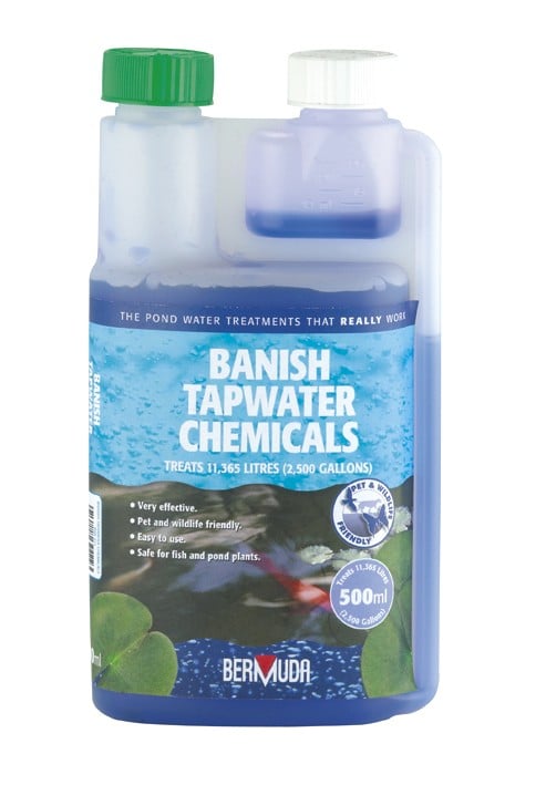 Bermuda Banish Tapwater Chemicals 250Ml Pond Treatment