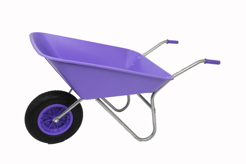 Bullbarrow Matador Wheelbarrow 85 Litres (Lilac)