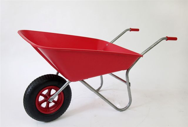 Bullbarrow Matador Wheelbarrow 85 Litres (Red)