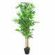 Leaf Design 120cm (4ft) Natural Look Artificial Bamboo Plants Trees