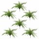 Leaf Design 6 x 60cm Artificial Bushy Dixie Wood Fern Light Green Plant