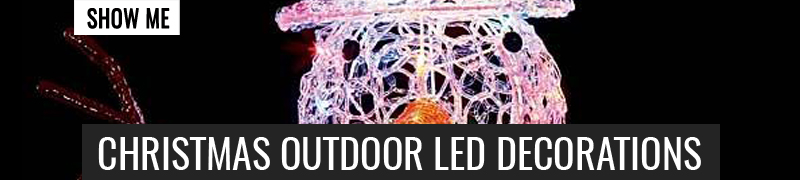 Christmas Outdoor LED Decorations